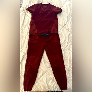 Figs Disney Maroon Set